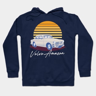 Volvo Amazon / Retro Fan Art Design Hoodie